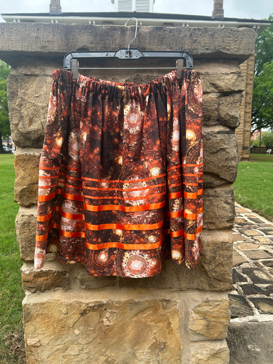 Woman's Ribbon Skirt - XXL – Redstick Gallery Woman's Ribbon Skirt - XXL – Redstick Gallery