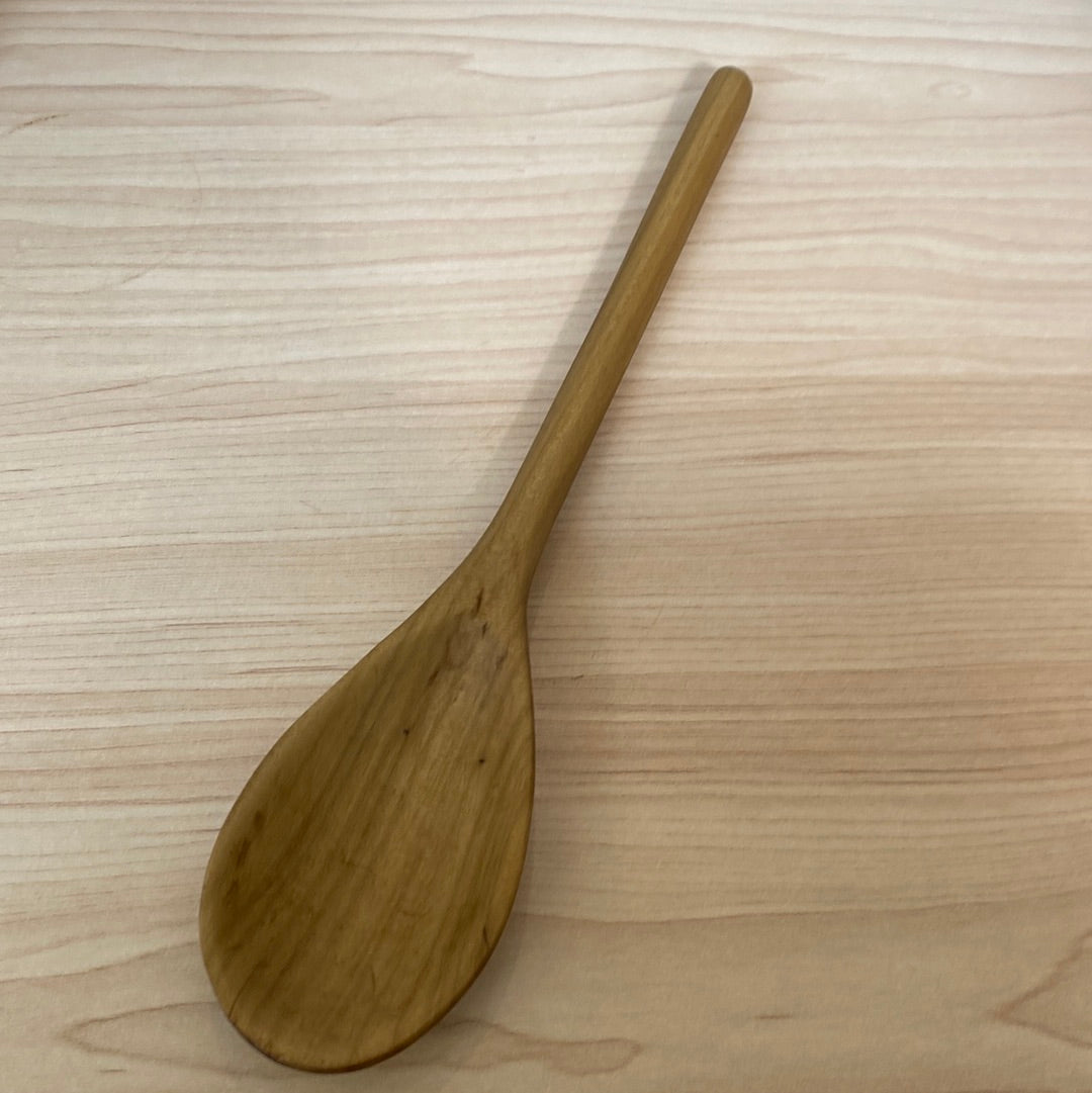 Maple wood hand carved long flour/sugar scoop 7.5 inch (19 cm) - The Spoon  Crank