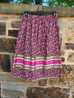 Ladies Ribbon Skirt with Pockets Made by Irene Creek