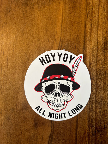 Hoy Yoy All Night Long Sticker