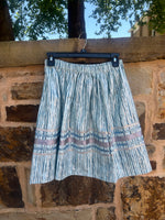 Ladies Ribbon Skirt Made by Irene Creek