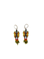 Beaded Fancy Dancer Earrings - Made by Larry West