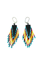 Waterfall Beaded Earrings - Made by Larry West