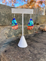 Turquoise Shell Earrings