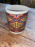 Native Design Mug Made by Larry "Graybear" West.