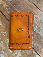 Leather hymnal Cover Hand Made By Roger Taylor