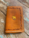 Leather hymnal Cover Hand Made By Roger Taylor