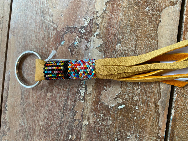 Beaded Keychains Made By Shirley Martin (Various Designs and colors)