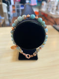 Stone/Copper Clasp Bracelets Made By Amanda Rutland