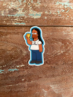 Homer Body by Commodity Sticker