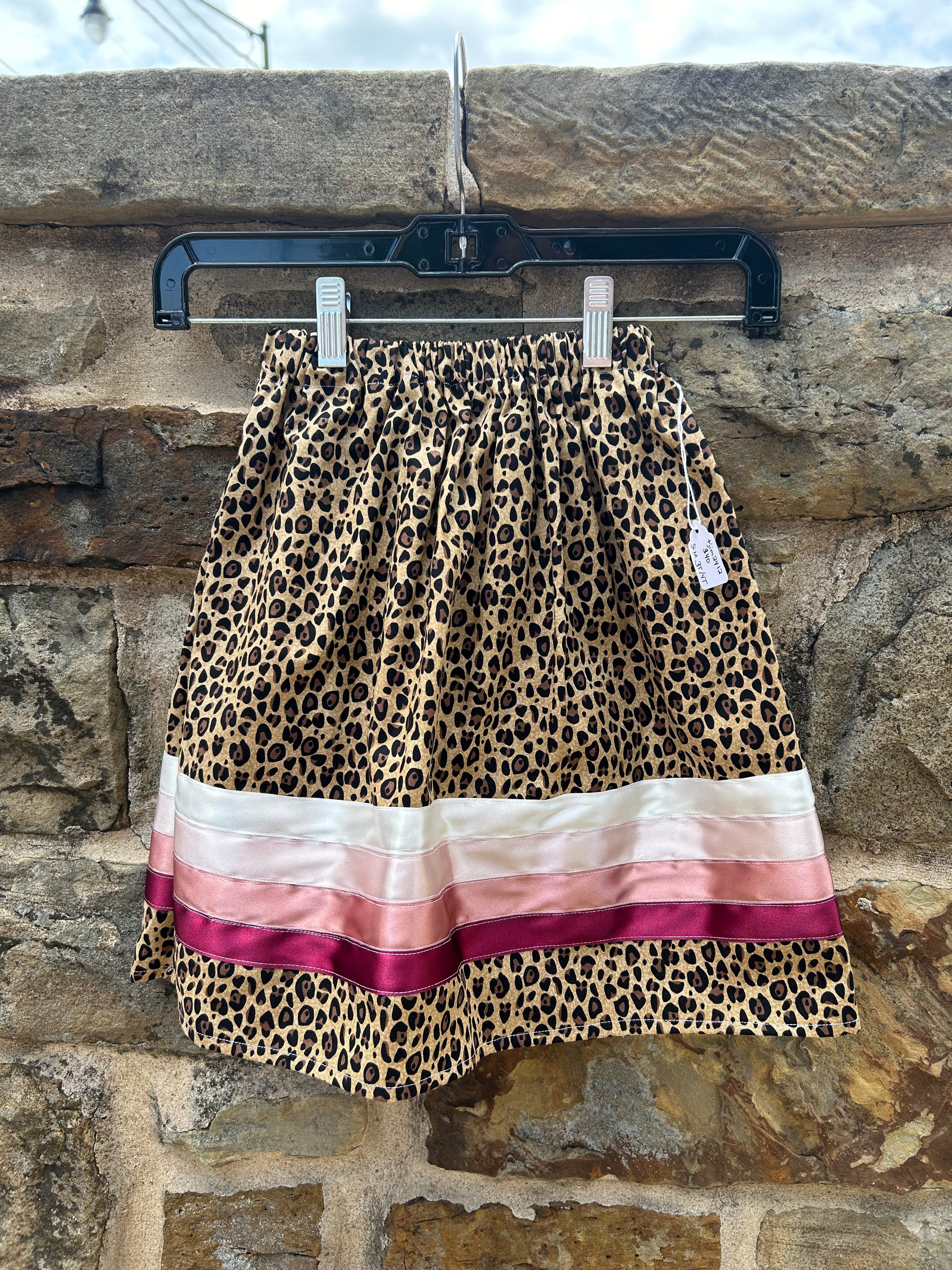 Little Girl's Burnt Orange Ribbon Skirt – Redstick Gallery