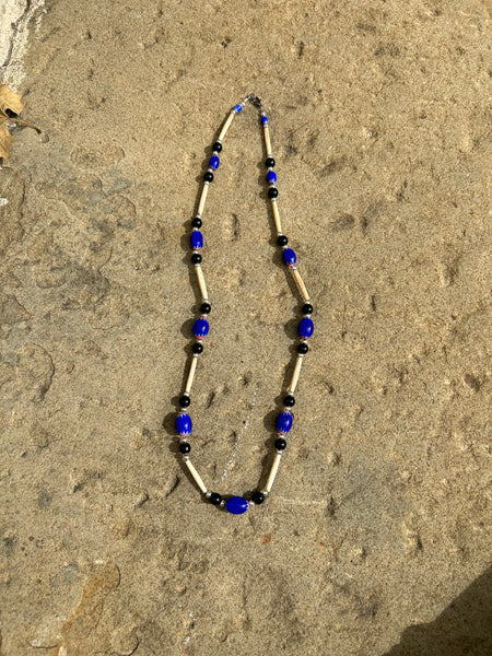 Trade Bead Necklace by Johnny Postoak Jr.