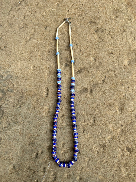 Trade Bead Necklace by Johnny Postoak Jr.