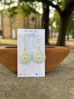 Mini Glow Dangles Made By Mvskoke Made Beadwork