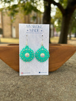 Mini Glow Dangles Made By Mvskoke Made Beadwork