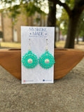 Mini Glow Dangles Made By Mvskoke Made Beadwork
