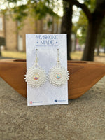 Mini Glow Dangles Made By Mvskoke Made Beadwork