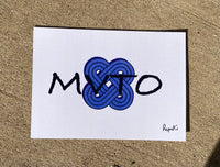 'Mvto' Thank You Card Made By Raquel Perez (Variety of designs)