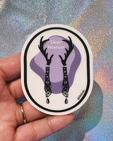 Deer Woman Sticker Designed by Rykelle Kemp (various designs)