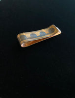 Tie/Money Clip. Made By Mvskoke Artist, Amanda Rutland
