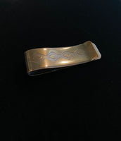 Tie/Money Clip. Made By Mvskoke Artist, Amanda Rutland