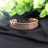 .5" Copper Cuff. Made By Mvskoke Artist, Amanda Rutland