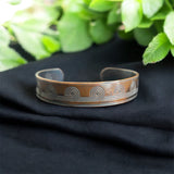 .5" Copper Cuff. Made By Mvskoke Artist, Amanda Rutland