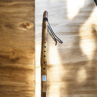 Rivercane wooden flutes Made By Mvskoke artist, Nelson Harjo