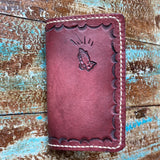 Leather Hand Tooled Hymnal Cover