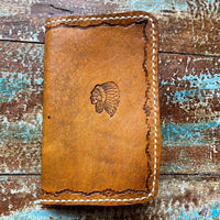 Leather Hand Tooled Hymnal Cover