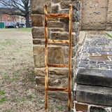 Natural Wood Blanket Ladder